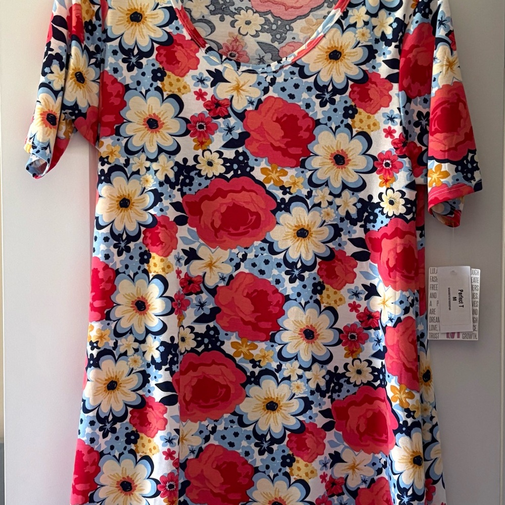 Floral Women's Top - Multicolor